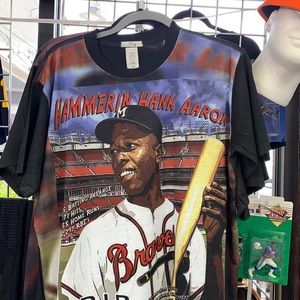 Hank Aaron Atlanta Braves t-shirt